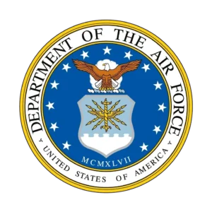 Seal of the United States Air Force.